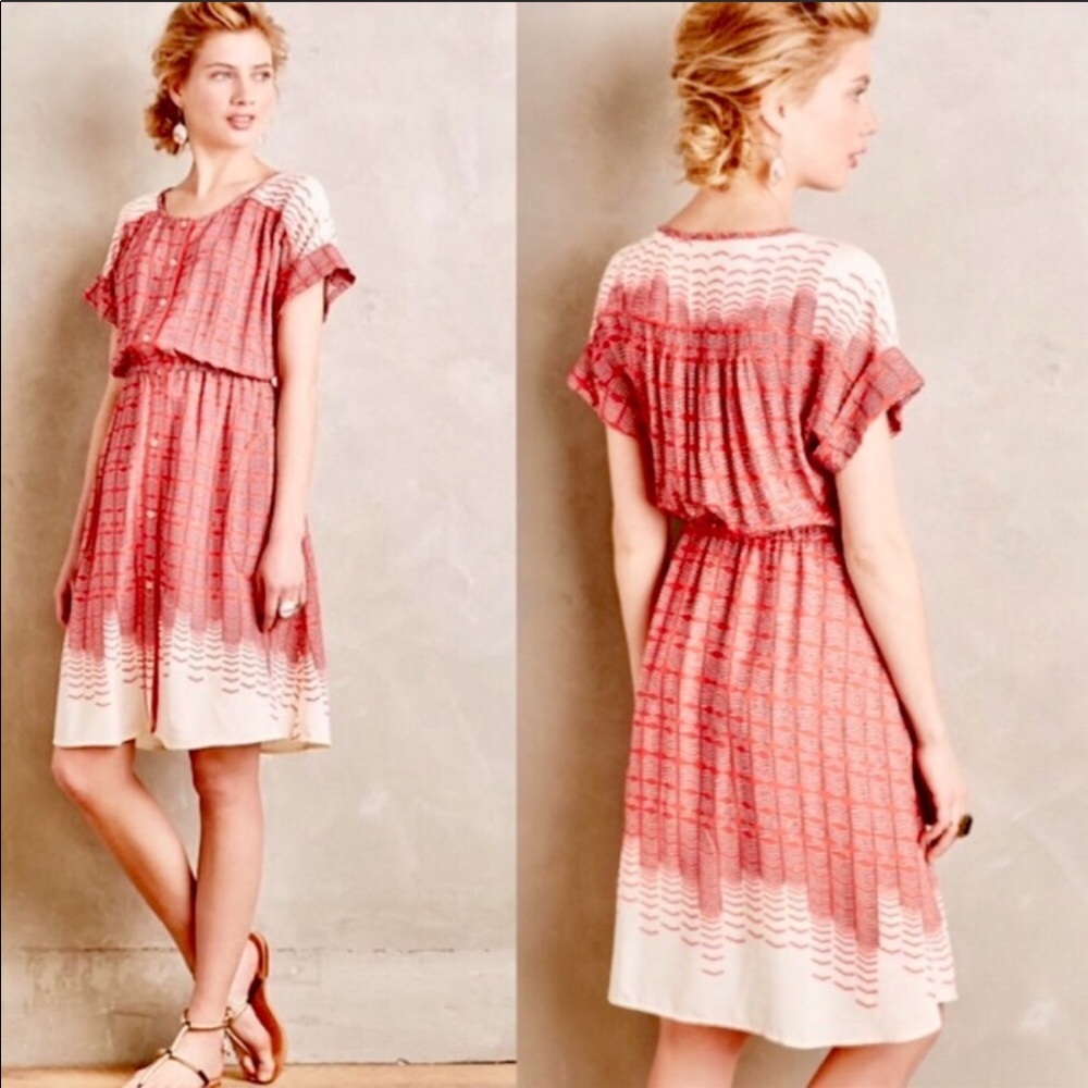 Anthropologie Maeve Verona Shirt Dress